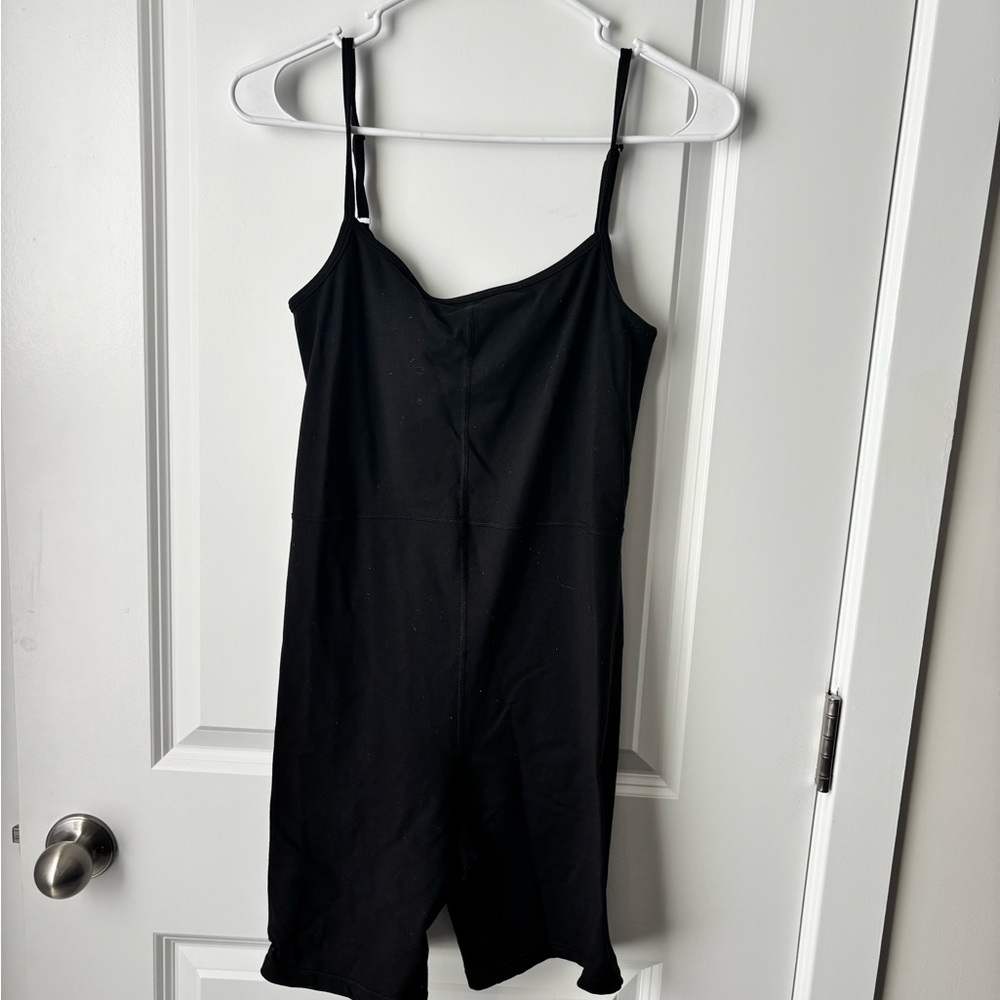 Black Athletic Bike Short Romper | Size M 👟